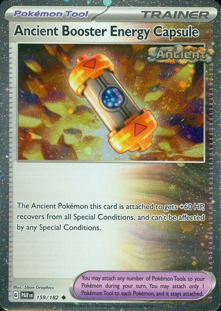Image for Ancient Booster Energy Capsule (159/182) (Miscellaneous Cards & Products) (MCAP) - Pokemon