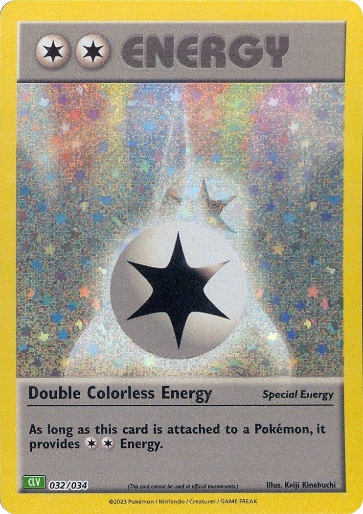 Image for Double Colorless Energy (CLV) (032/034) (Trading Card Game Classic) (CL) - Pokemon