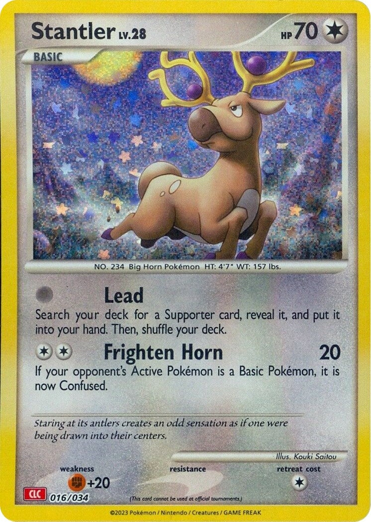 Image for Stantler (016/034) (Trading Card Game Classic) (CL) - Pokemon