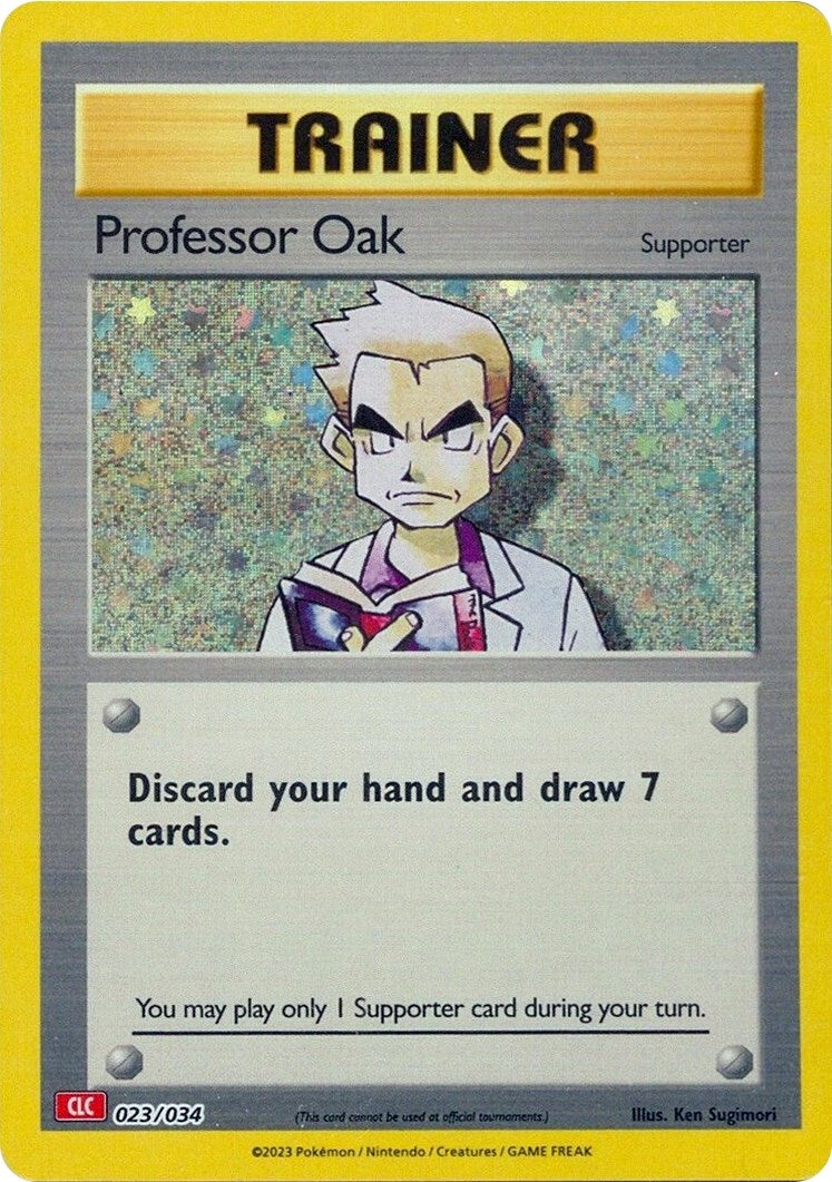 Image for Professor Oak (CLC) (023/034) (Trading Card Game Classic) (CL) - Pokemon