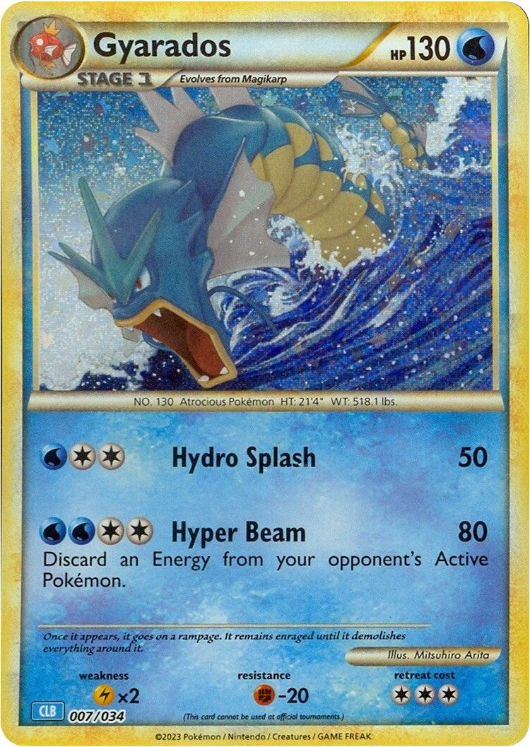 Image for Gyarados (007/034) (Trading Card Game Classic) (CL) - Pokemon