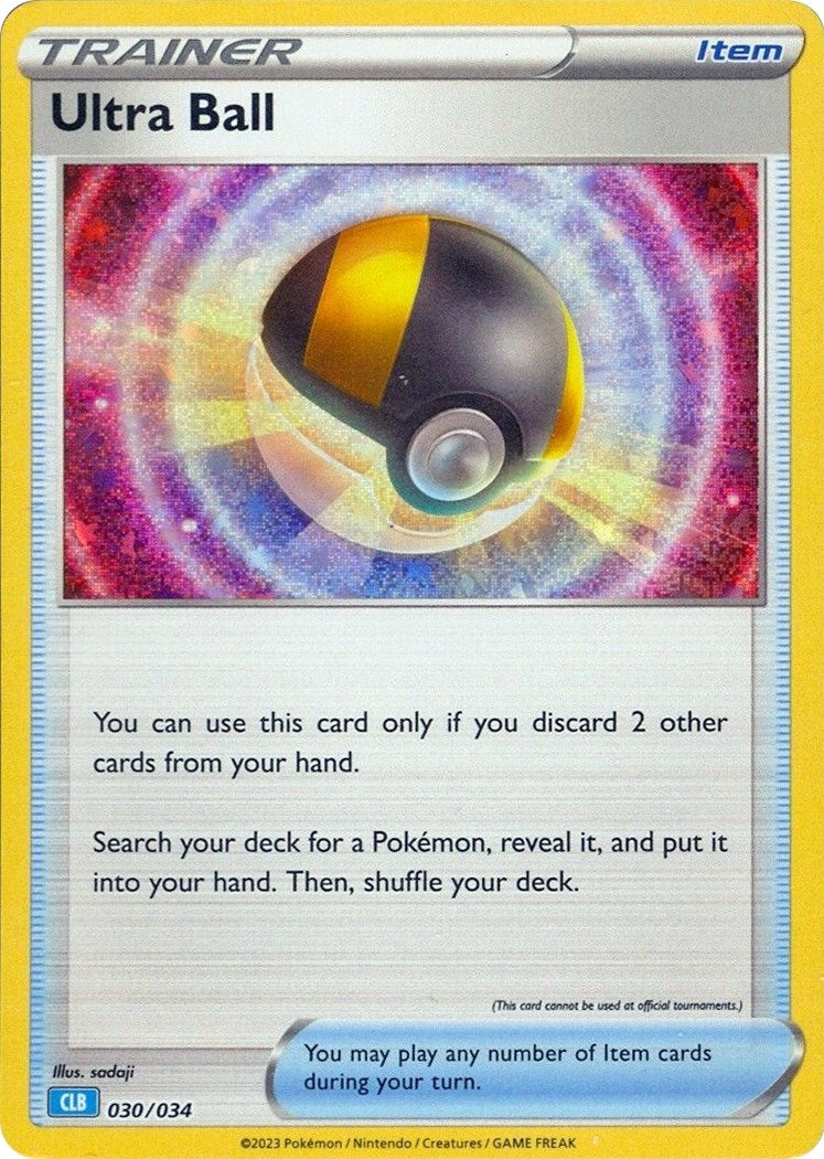 Image for Ultra Ball (CLB) (030/034) (Trading Card Game Classic) (CL) - Pokemon