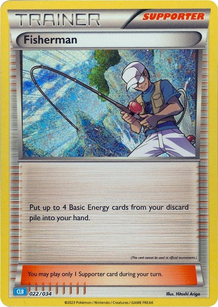Image for Fisherman (022/034) (Trading Card Game Classic) (CL) - Pokemon