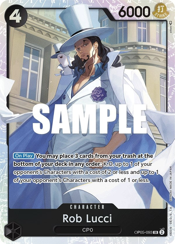 Rob Lucci (093) (OP05-093) (Awakening of the New Era)