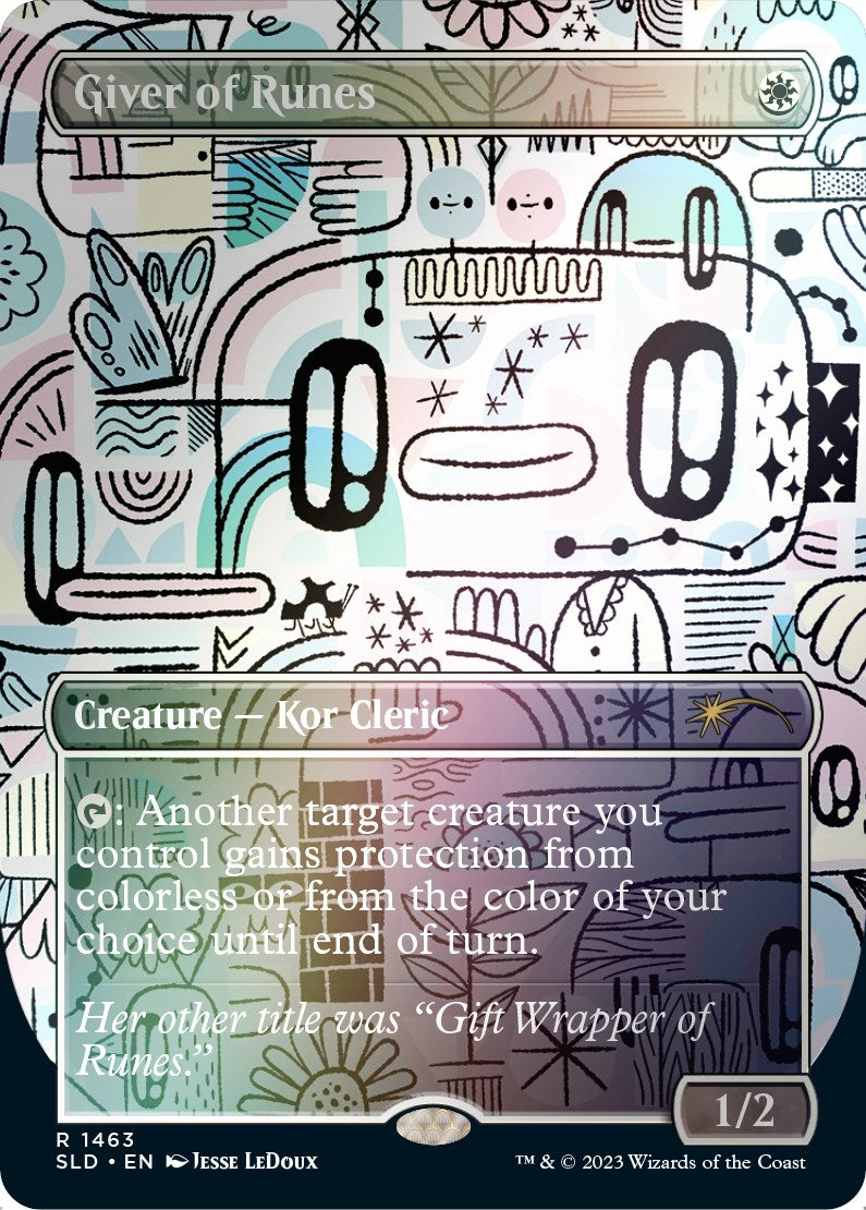 Giver of Runes (Rainbow Foil) (1463) (Secret Lair Drop Series)