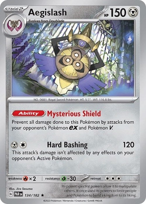 Image for Aegislash - 134/182 (Non-Holo) (134/182) (Deck Exclusives) (PR) - Pokemon
