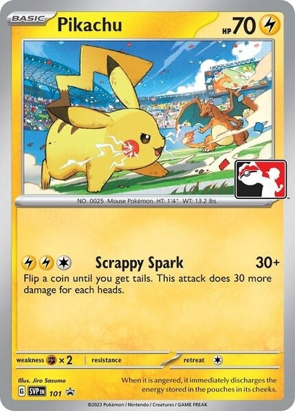 Image for Pikachu - 101 (101) (SV: Scarlet & Violet Promo Cards) (SVP) - Pokemon