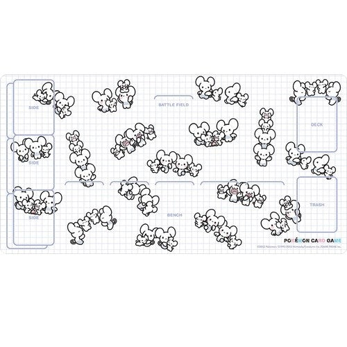 Image for Pokemon TCG: Pokemon Center Japan Exclusive Maushold Playmat - Playmats