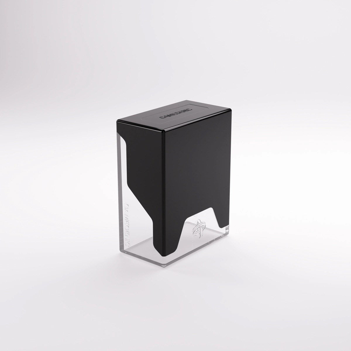 Image for GameGenic Bastion 50+ Deck Box (Black/Clear) - Deck Boxes