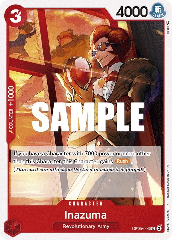 Image for Inazuma (OP05-003) (Awakening of the New Era) (OP05) - One Piece Card Game