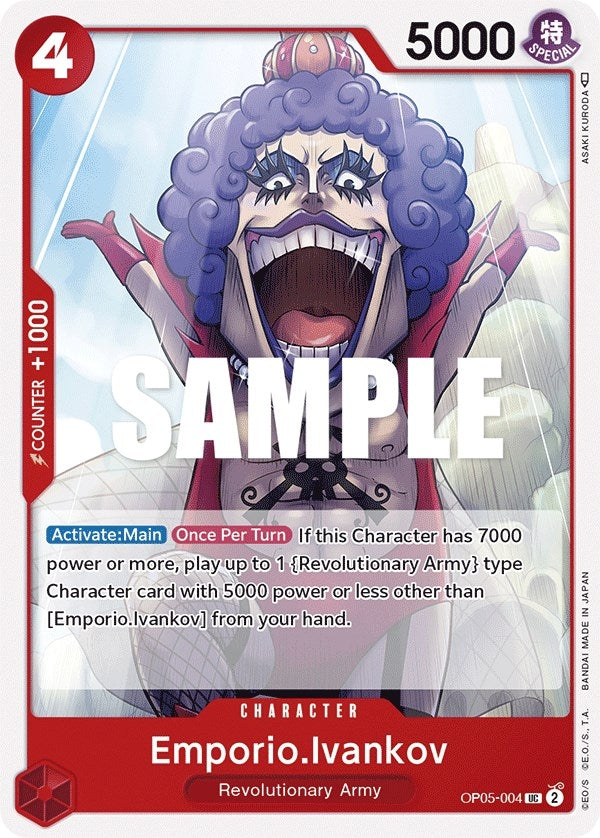 Image for Emporio.Ivankov (OP05-004) (Awakening of the New Era) (OP05) - One Piece Card Game