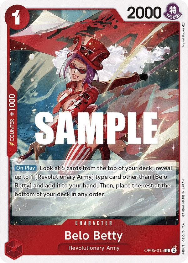 Image for Belo Betty (015) (OP05-015) (Awakening of the New Era) (OP05) - One Piece Card Game