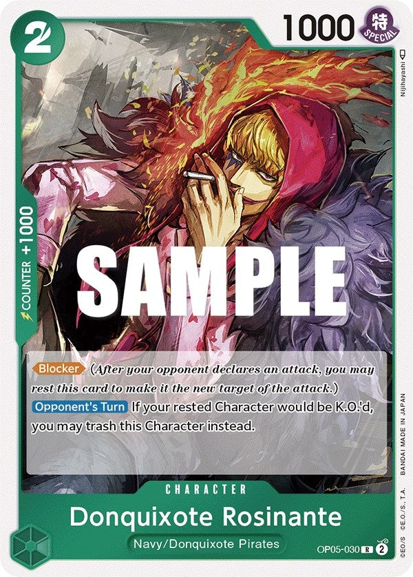 Image for Donquixote Rosinante (030) (OP05-030) (Awakening of the New Era) (OP05) - One Piece Card Game
