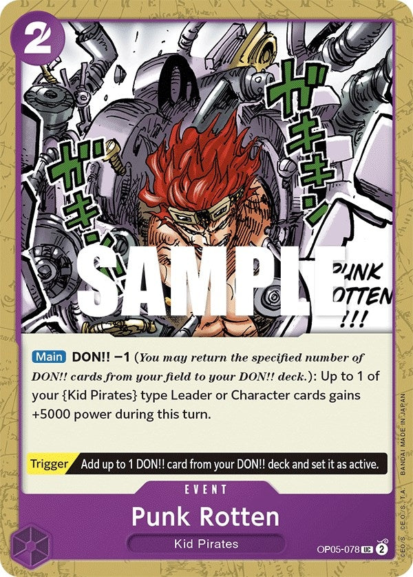 Image for Punk Rotten (OP05-078) (Awakening of the New Era) (OP05) - One Piece Card Game