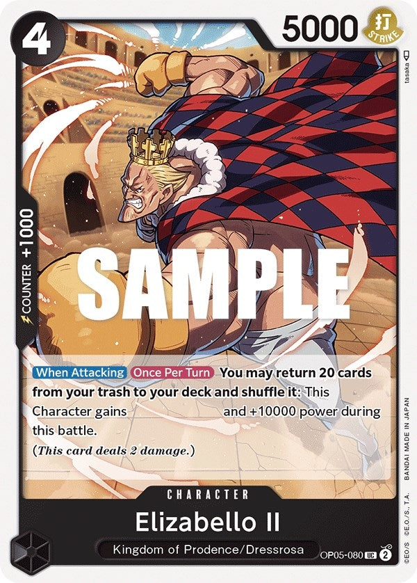 Image for Elizabello II (OP05-080) (Awakening of the New Era) (OP05) - One Piece Card Game
