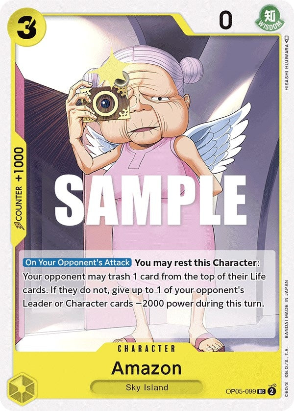 Image for Amazon (OP05-099) (Awakening of the New Era) (OP05) - One Piece Card Game