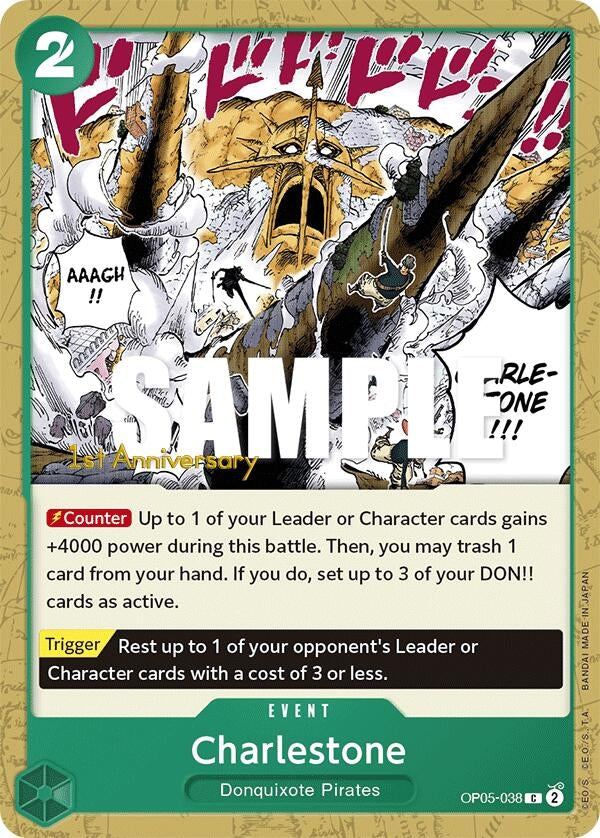 Image for Charlestone (OP05-038) (Awakening of the New Era: 1st Anniversary Tournament Cards) (OP05 ANN) - One Piece Card Game