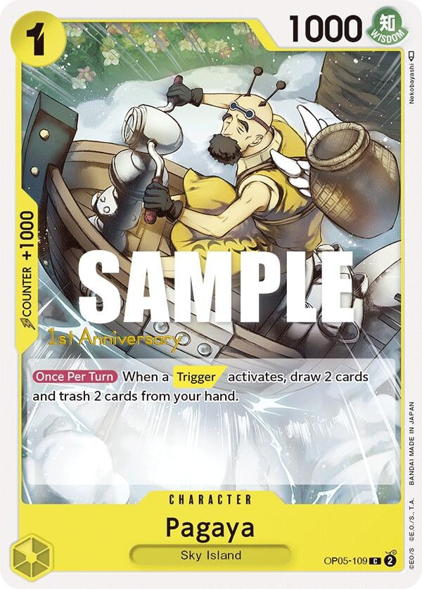 Image for Pagaya (OP05-109) (Awakening of the New Era: 1st Anniversary Tournament Cards) (OP05 ANN) - One Piece Card Game