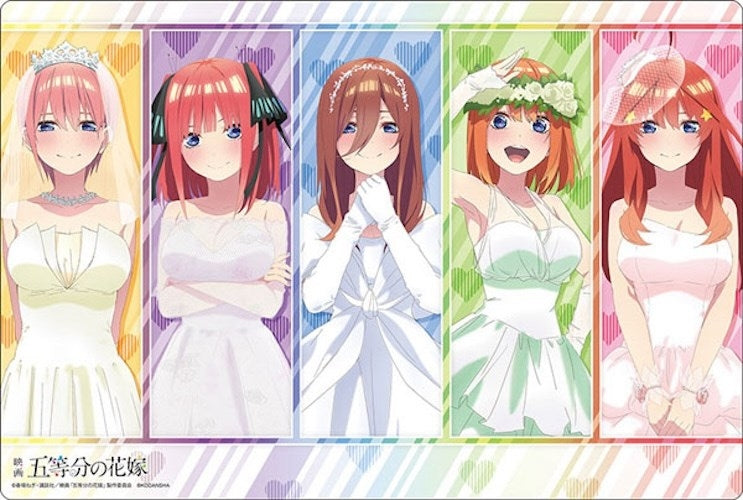 Image for Bushiroad Rubber Mat Collection V2 Vol.741: Movie The Quintessential Quintuplets - Bride ver. - Playmats