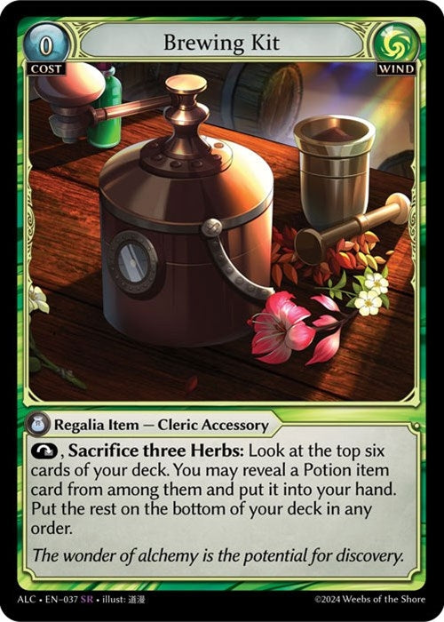 Image for Brewing Kit (037) (Alchemical Revolution) (ALC) - Grand Archive TCG