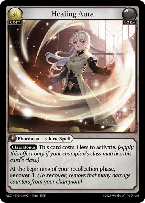 Image for Healing Aura (059) (Alchemical Revolution) (ALC) - Grand Archive TCG