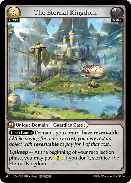 Image for The Eternal Kingdom (089) (Alchemical Revolution) (ALC) - Grand Archive TCG