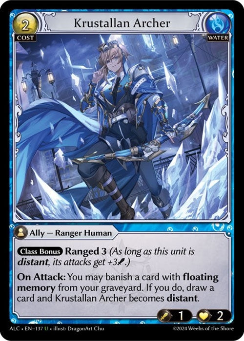 Image for Krustallan Archer (137) (Alchemical Revolution) (ALC) - Grand Archive TCG