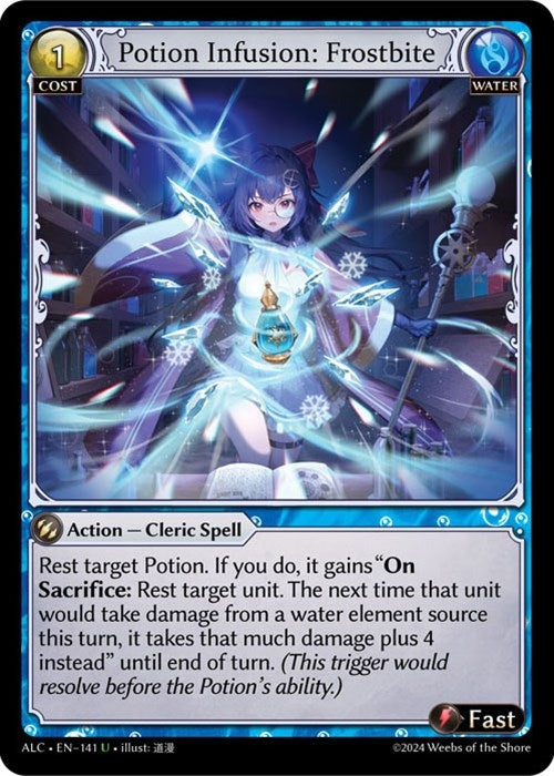 Image for Potion Infusion: Frostbite (141) (Alchemical Revolution) (ALC) - Grand Archive TCG