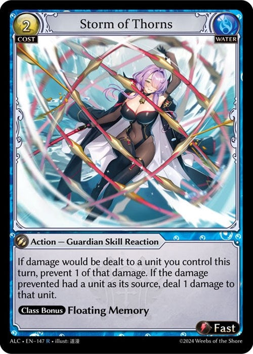 Image for Storm of Thorns (147) (Alchemical Revolution) (ALC) - Grand Archive TCG