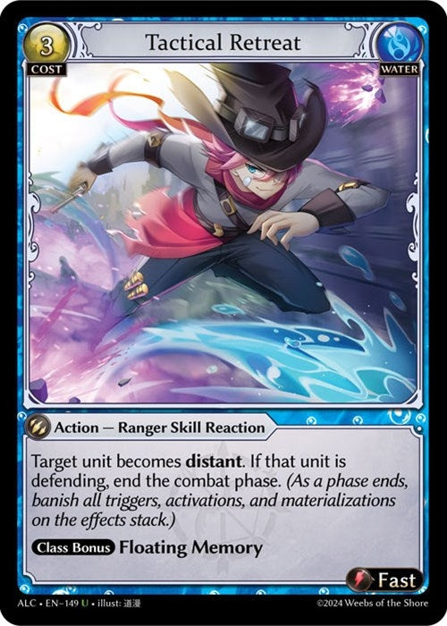 Image for Tactical Retreat (149) (Alchemical Revolution) (ALC) - Grand Archive TCG