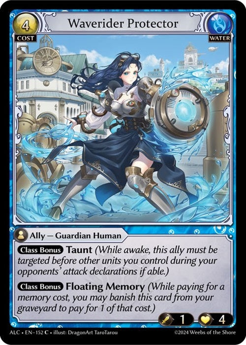 Image for Waverider Protector (152) (Alchemical Revolution) (ALC) - Grand Archive TCG