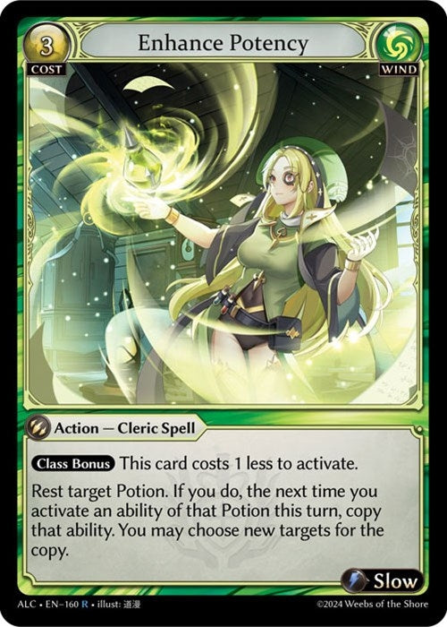 Image for Enhance Potency (160) (Alchemical Revolution) (ALC) - Grand Archive TCG