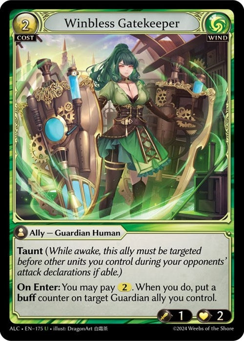 Image for Winbless Gatekeeper (175) (Alchemical Revolution) (ALC) - Grand Archive TCG