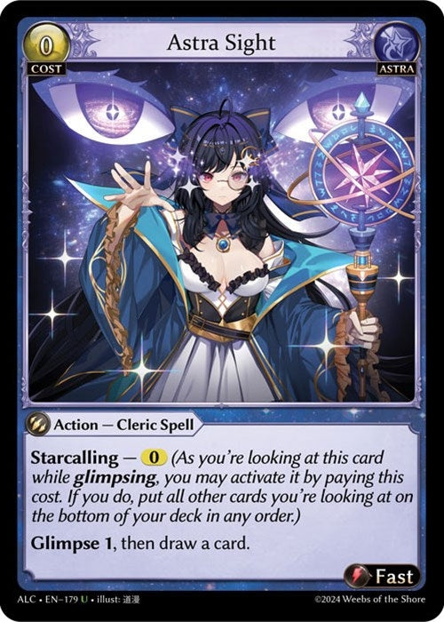 Image for Astra Sight (179) (Alchemical Revolution) (ALC) - Grand Archive TCG