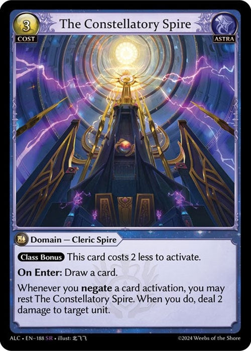 Image for The Constellatory Spire (188) (Alchemical Revolution) (ALC) - Grand Archive TCG