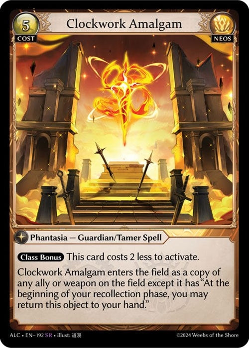 Image for Clockwork Amalgam (192) (Alchemical Revolution) (ALC) - Grand Archive TCG