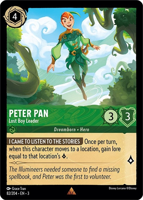 Image for Peter Pan - Lost Boy Leader (82/204) (Into the Inklands) (3) - Disney Lorcana