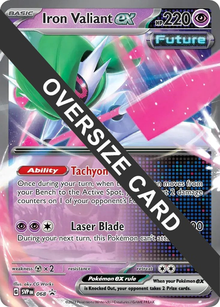 Image for Iron Valiant ex - 068 (068) (Jumbo Cards) (PR) - Pokemon