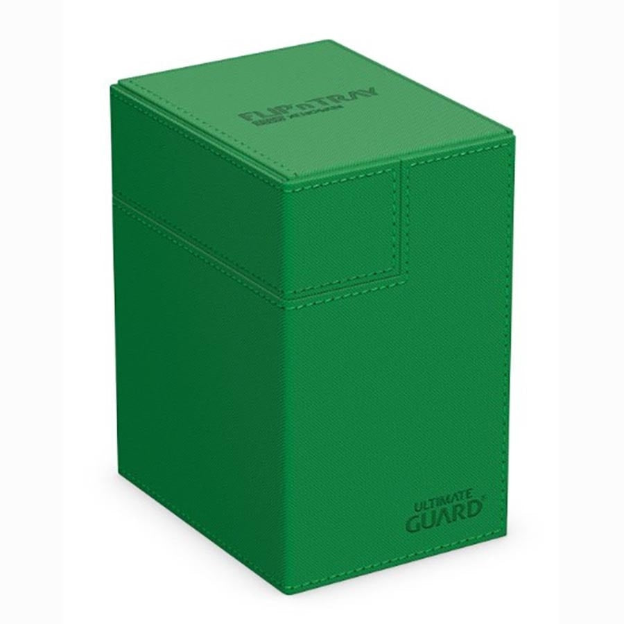 Image for Flip 'n' Tray XenoSkin Monocolor - Green (Holds 133+) - Deck Boxes