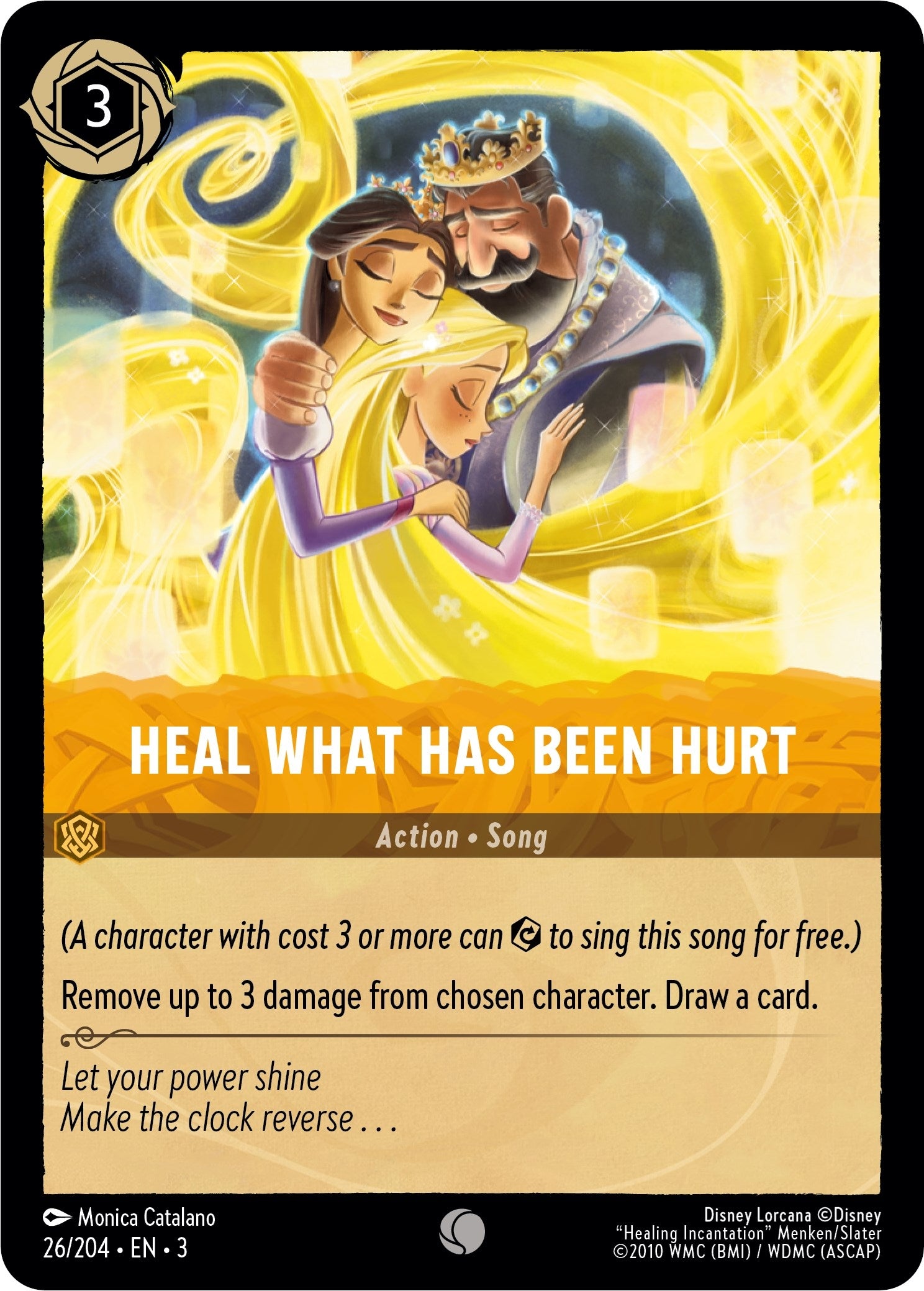 Image for Heal What Has Been Hurt (26/204) (Into the Inklands) (3) - Disney Lorcana