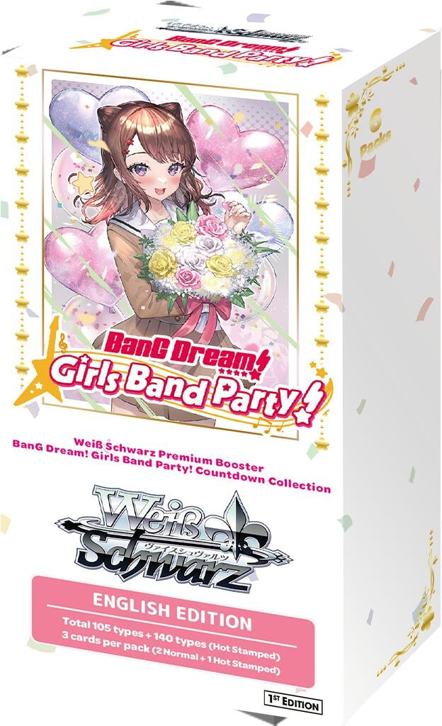 Image for BanG Dream! Girls Band Party! Countdown Collection Premium Booster Box - Weiss Schwarz