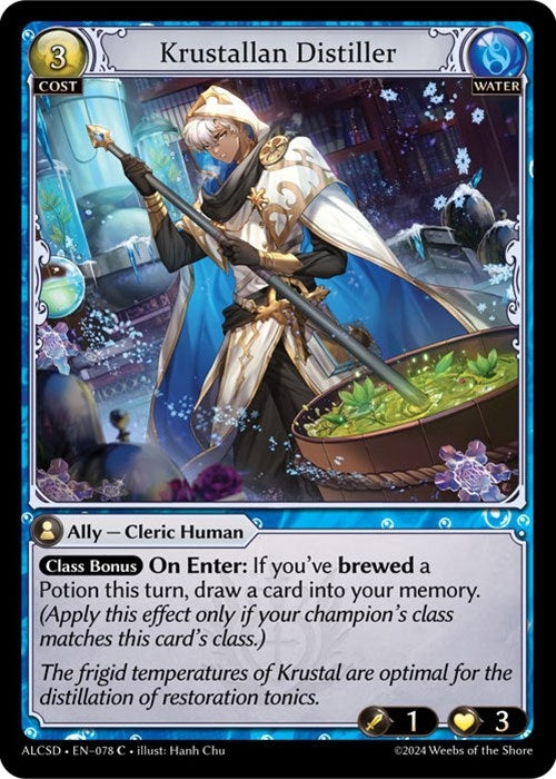 Image for Krustallan Distiller (078) (Alchemical Revolution Starter Decks) (ALCSD) - Grand Archive TCG