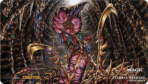 Image for Eternal Weekend: Sliver Queen Standard Gaming Playmat for Magic: the Gathering - Playmats