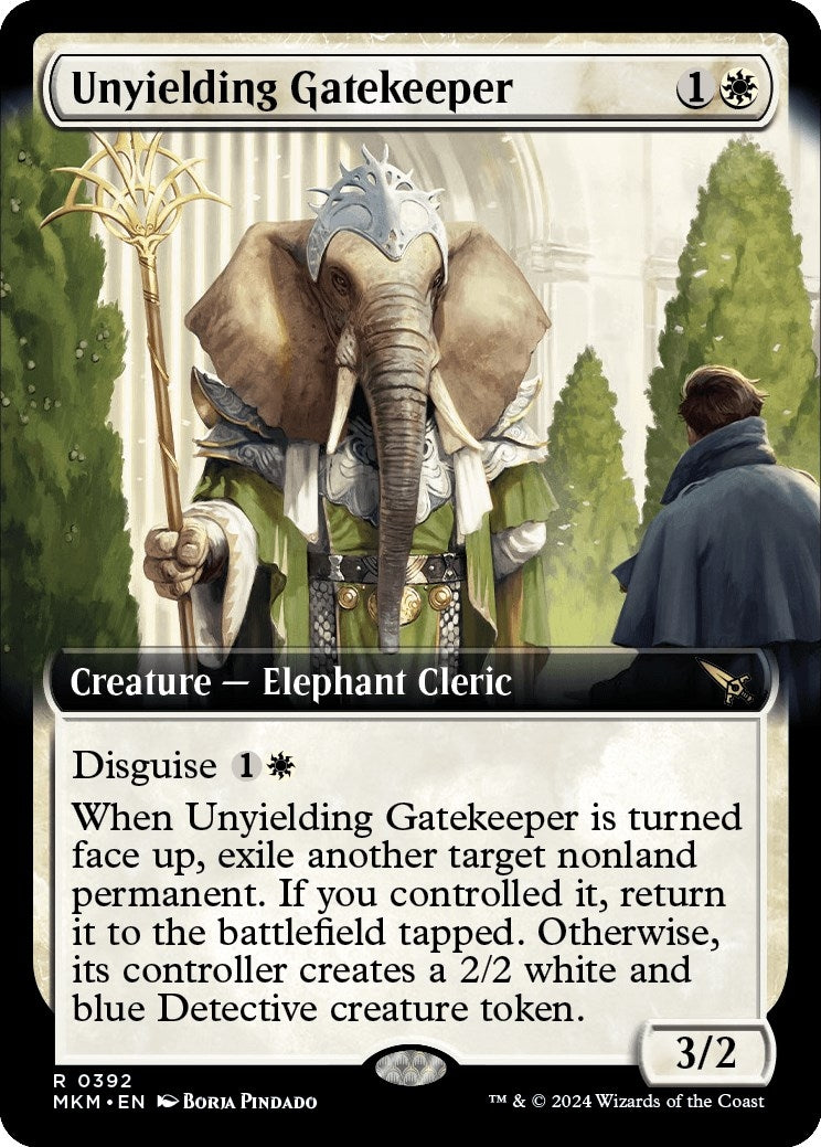 Unyielding Gatekeeper (Extended Art) (392) (Murders at Karlov Manor)