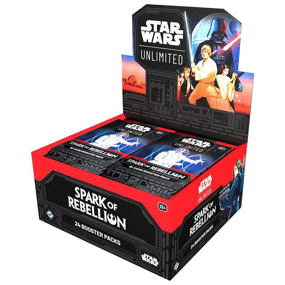 Star Wars: Unlimited- Spark of the Rebellion Booster Box - PokeBox USA