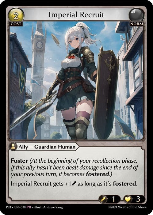 Image for Imperial Recruit (030) (Promotional Cards) (P) - Grand Archive TCG