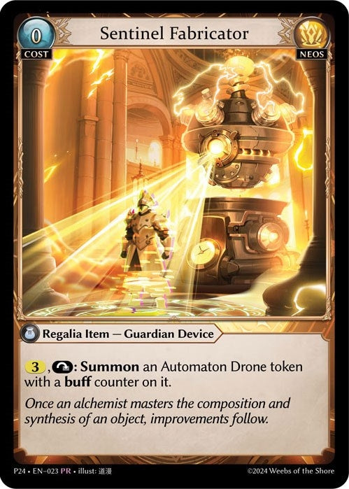 Image for Sentinel Fabricator (023) (Promotional Cards) (P) - Grand Archive TCG
