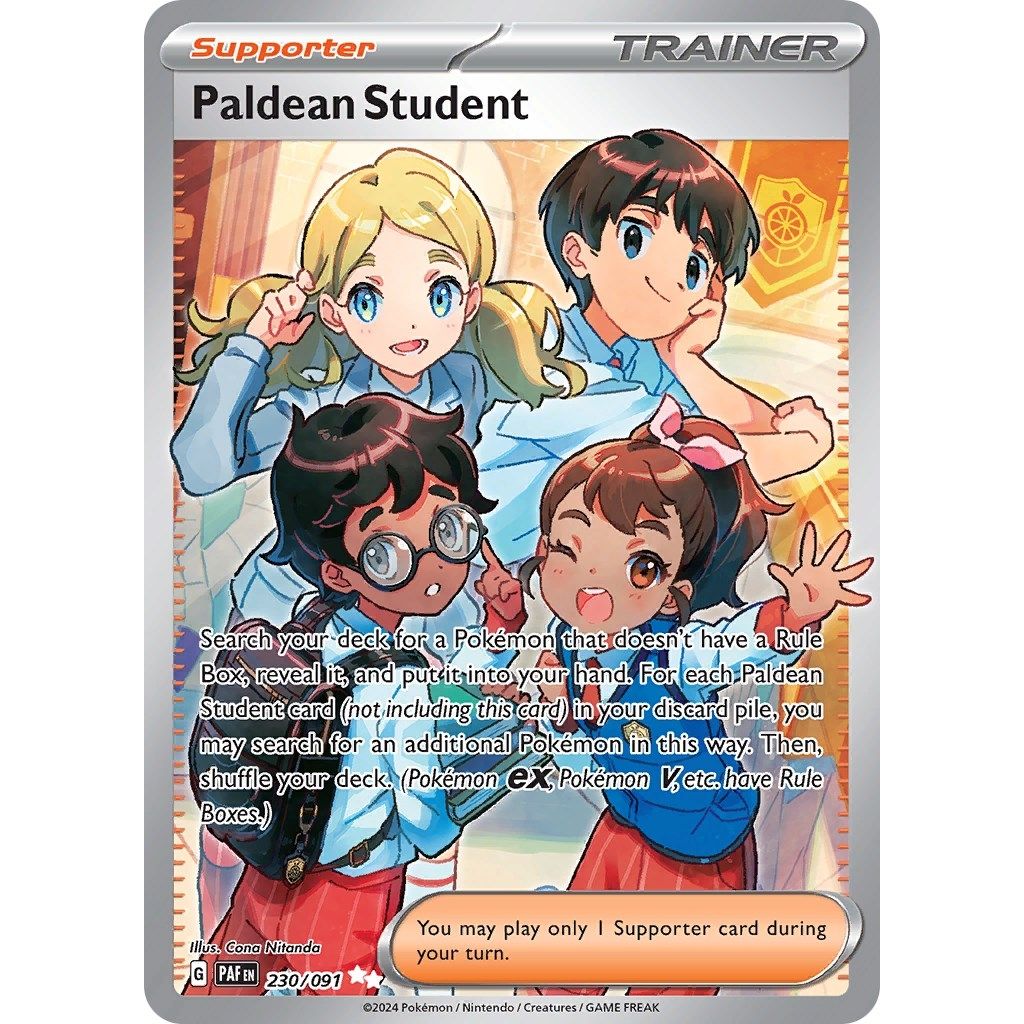 Paldean Student (230/091) (SV: Paldean Fates) - PokeBox USA