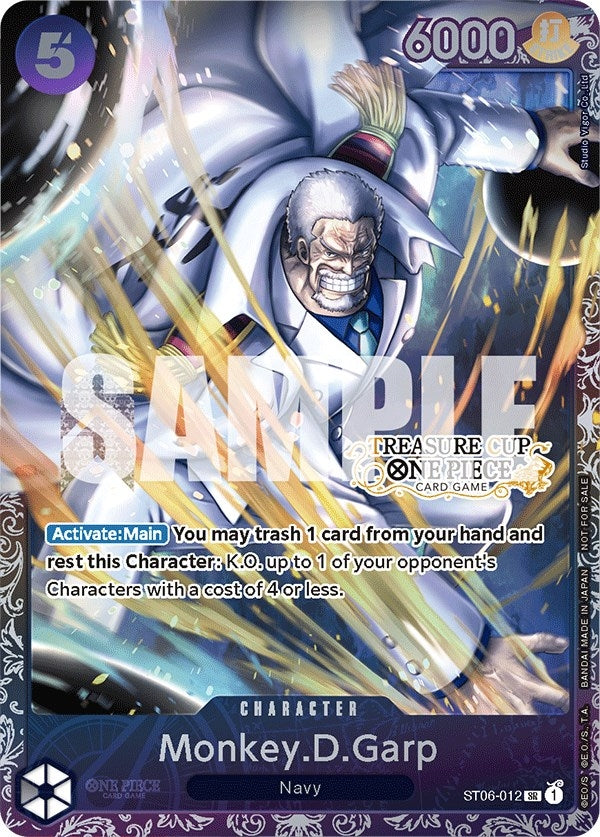 Image for Monkey.D.Garp (Treasure Cup) (ST06-012) (One Piece Promotion Cards) (OP-PR) - One Piece Card Game