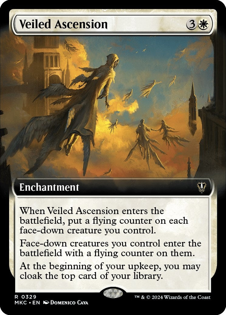 Veiled Ascension (Extended Art) (329) (Murders at Karlov Manor)